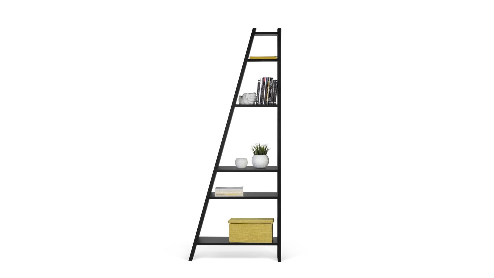 Etagère simple noire - Collection Delta - Temahome